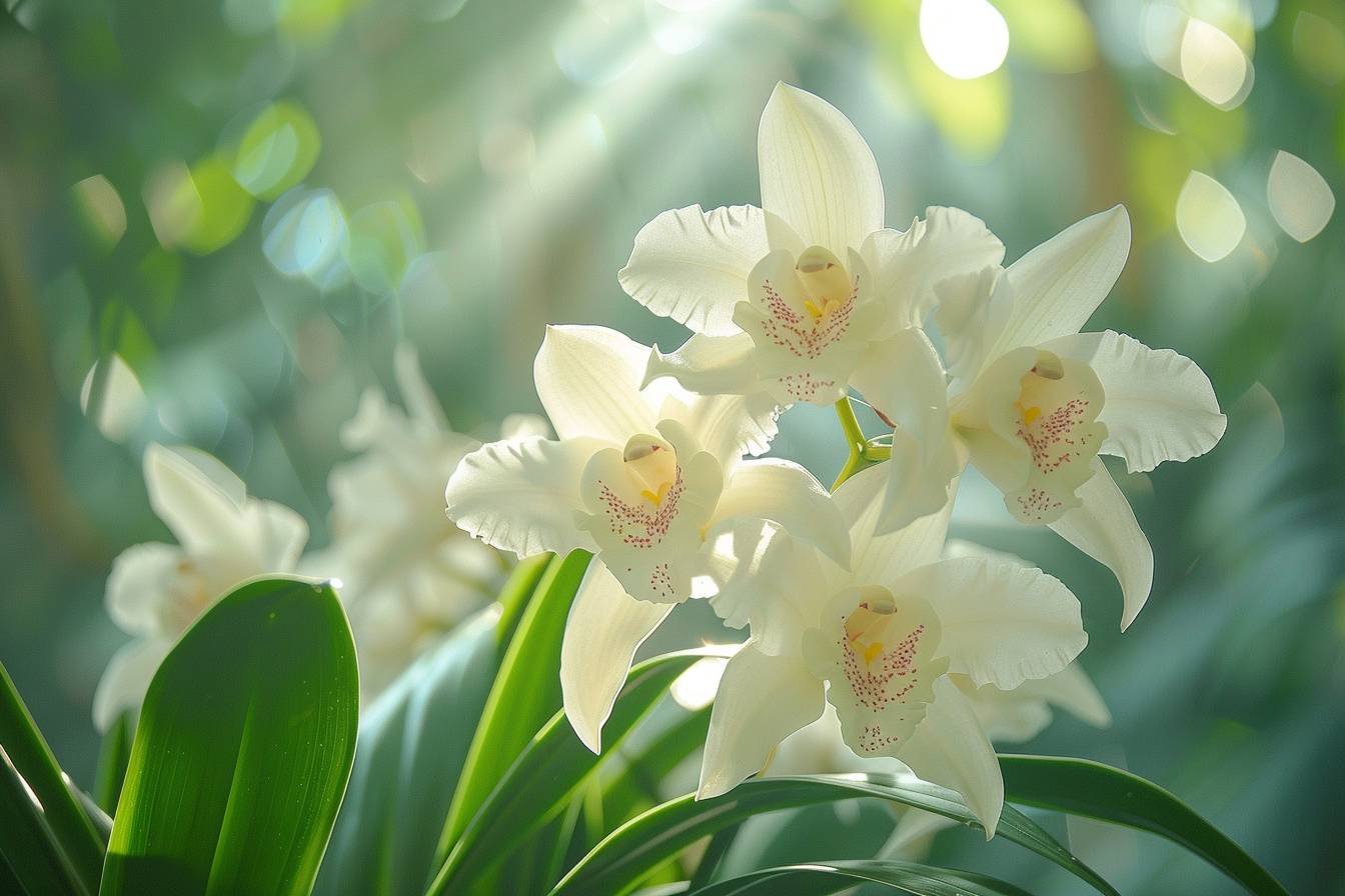 Quelles sont les caractéristiques de l&rsquo;orchidée colombe ?